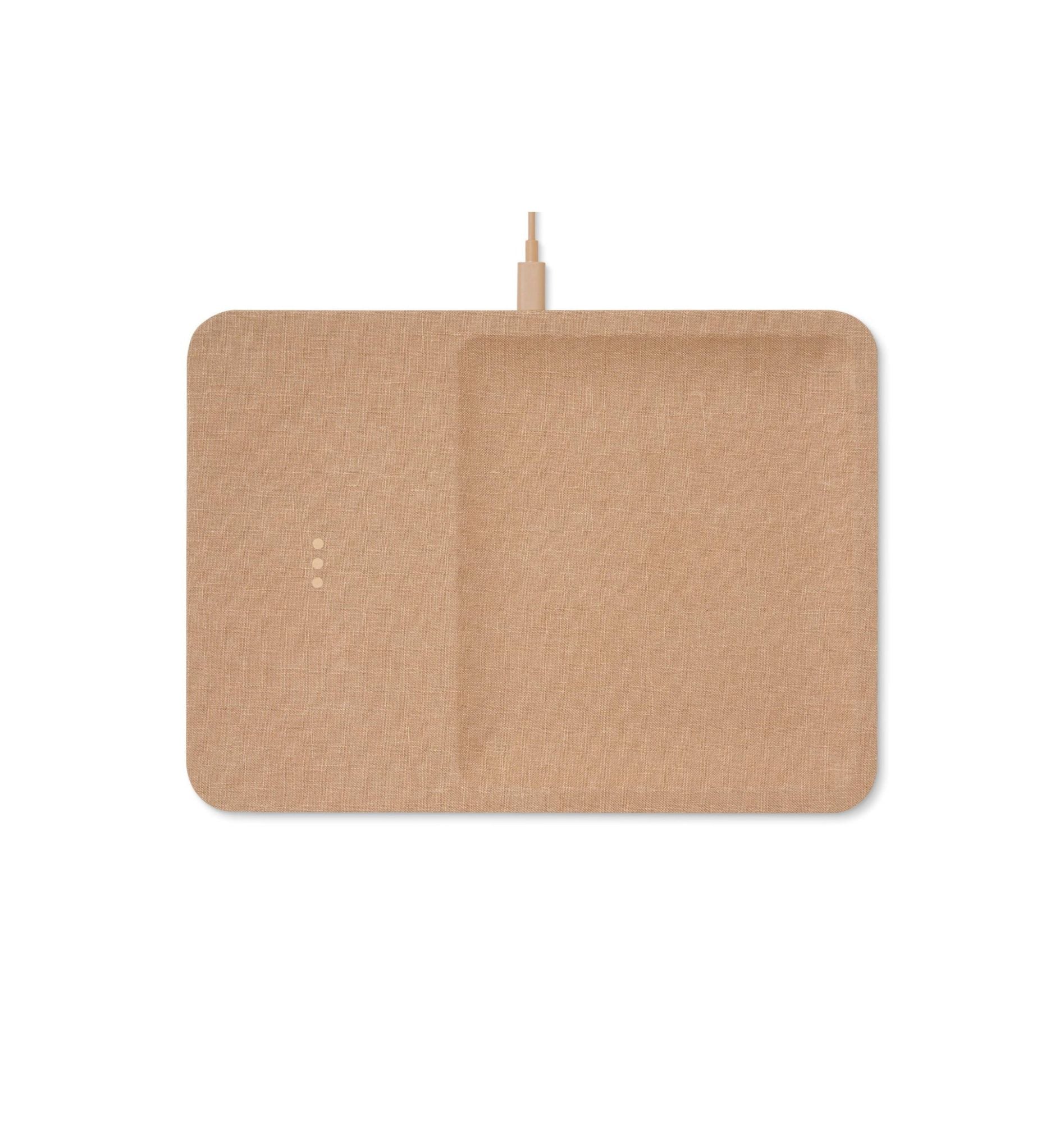 Courant Wireless Charging Catchall, Camel
