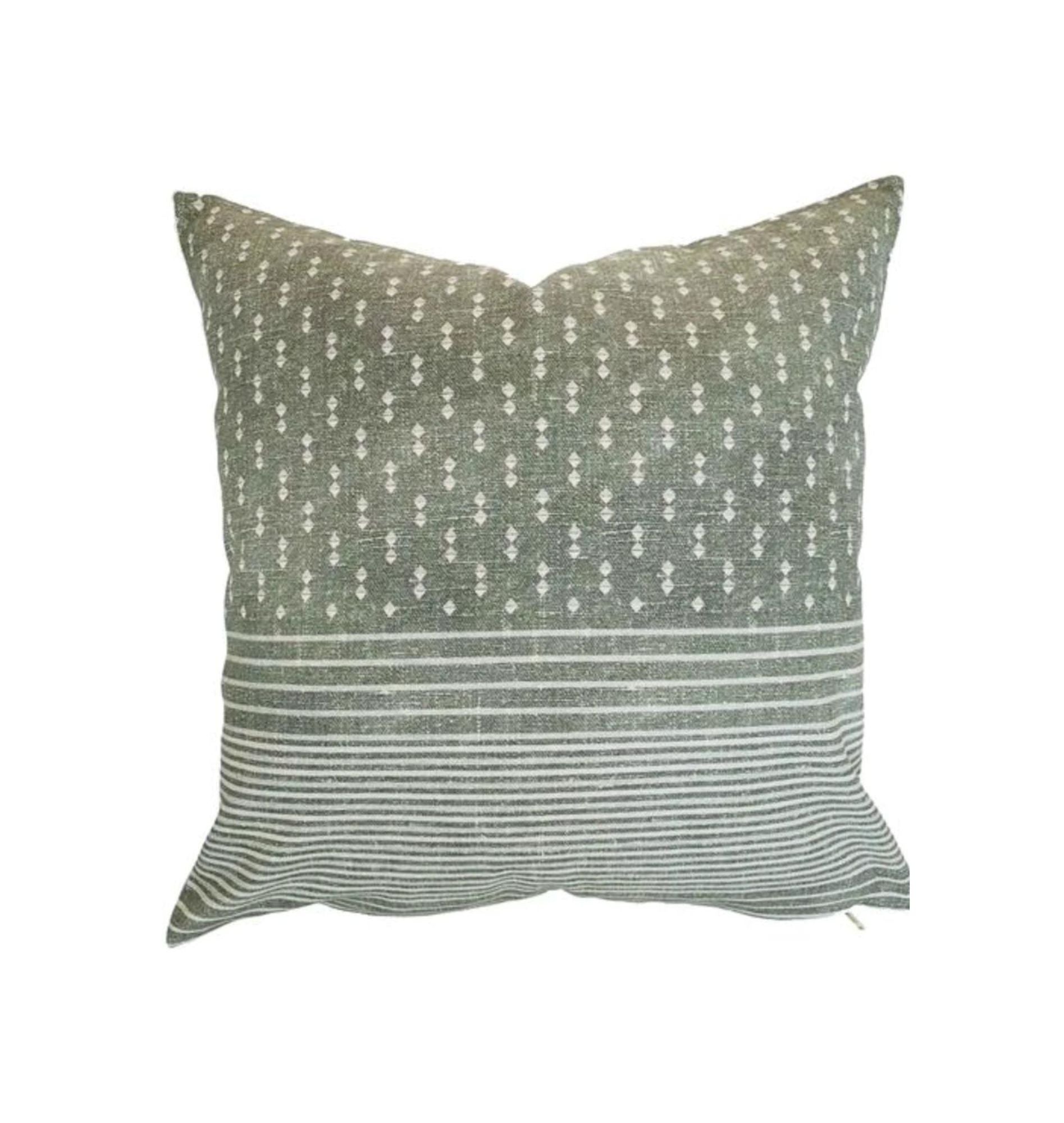Olive Pillow Cover