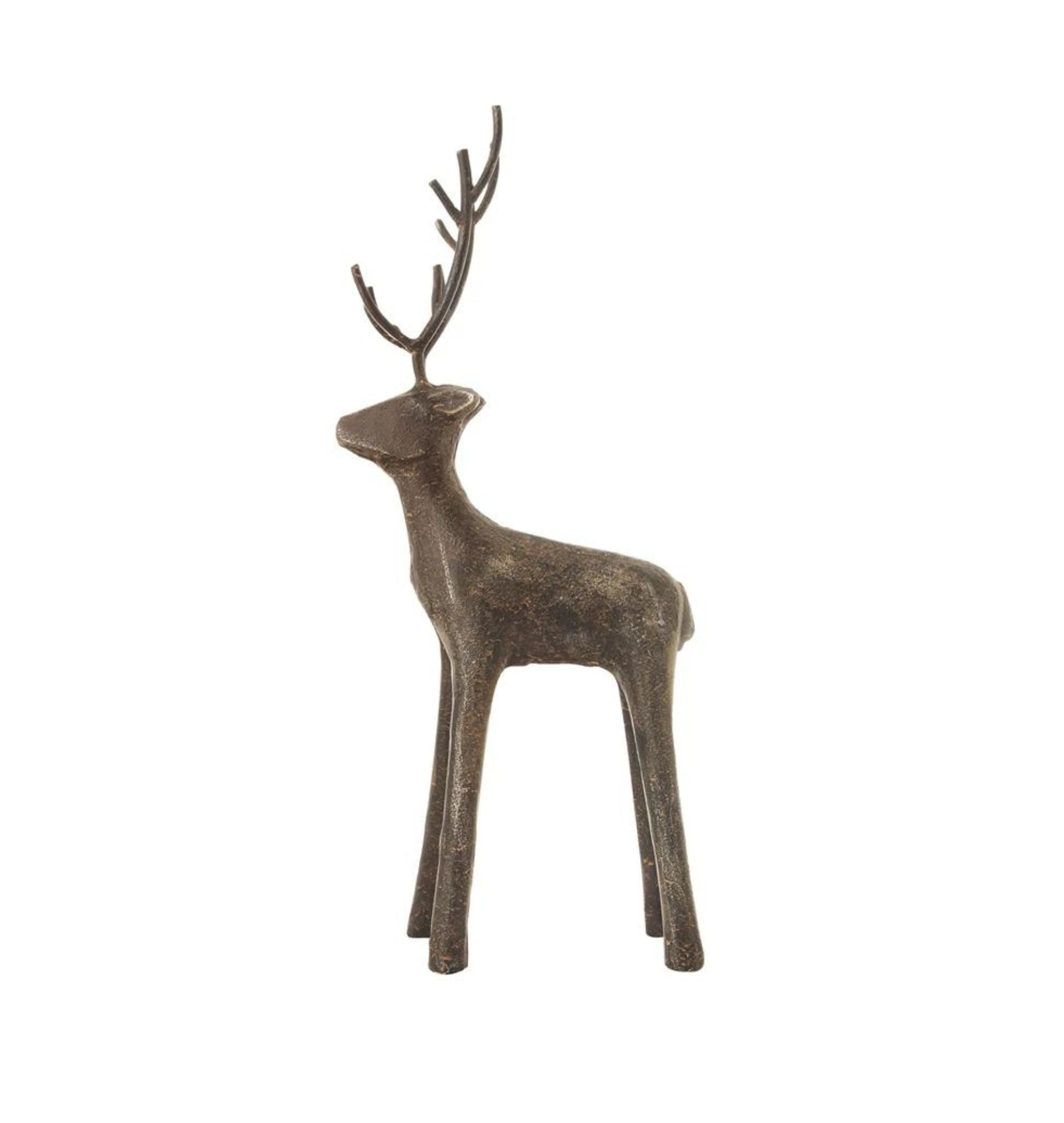 Cast Iron Standing Deer