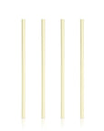 Wide Gold Cocktail Straws
